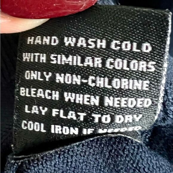 525 America Chic Navy Sleeveless Dress with White Trim - Picture 7 of 7